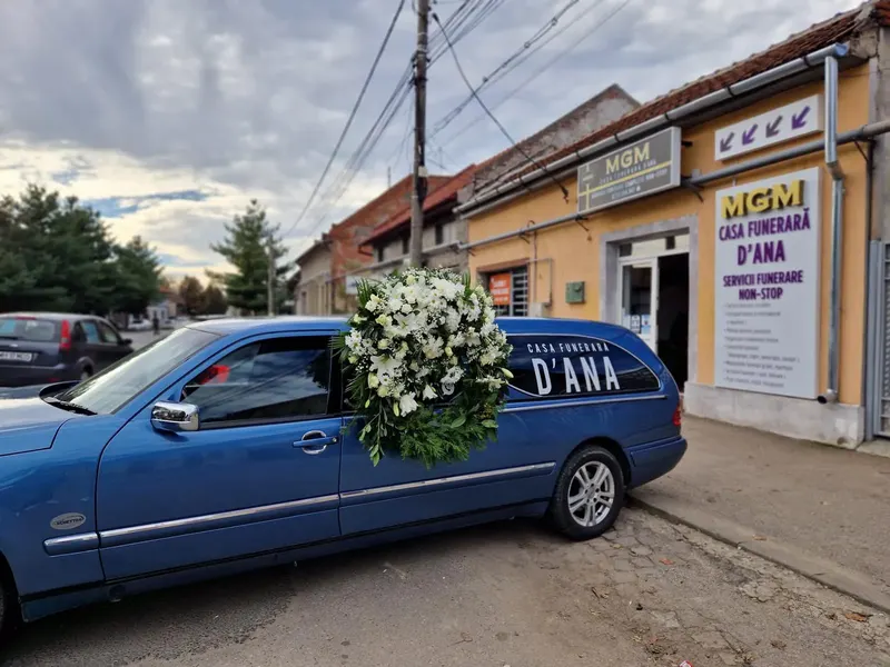 Licensed Mercedes mortuary vehicle from the Repatriation Care fleet